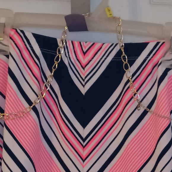 Caren Sport Pink & Black Skirt - Picture 2 of 3